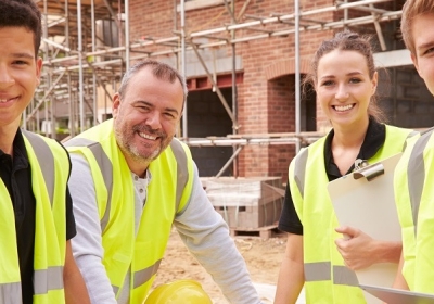 jongeren leren en werken in de bouw